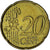 Monaco, Rainier III, 20 Euro Cent, 2002, Paris, AU(55-58), Brass, Gadoury:MC176