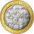 Chad, 4500 CFA Francs-3 Africa, 2015, Bi-Metallic, MS(63)