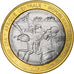 Chad, 4500 CFA Francs-3 Africa, 2015, Bi-Metallic, UNZ