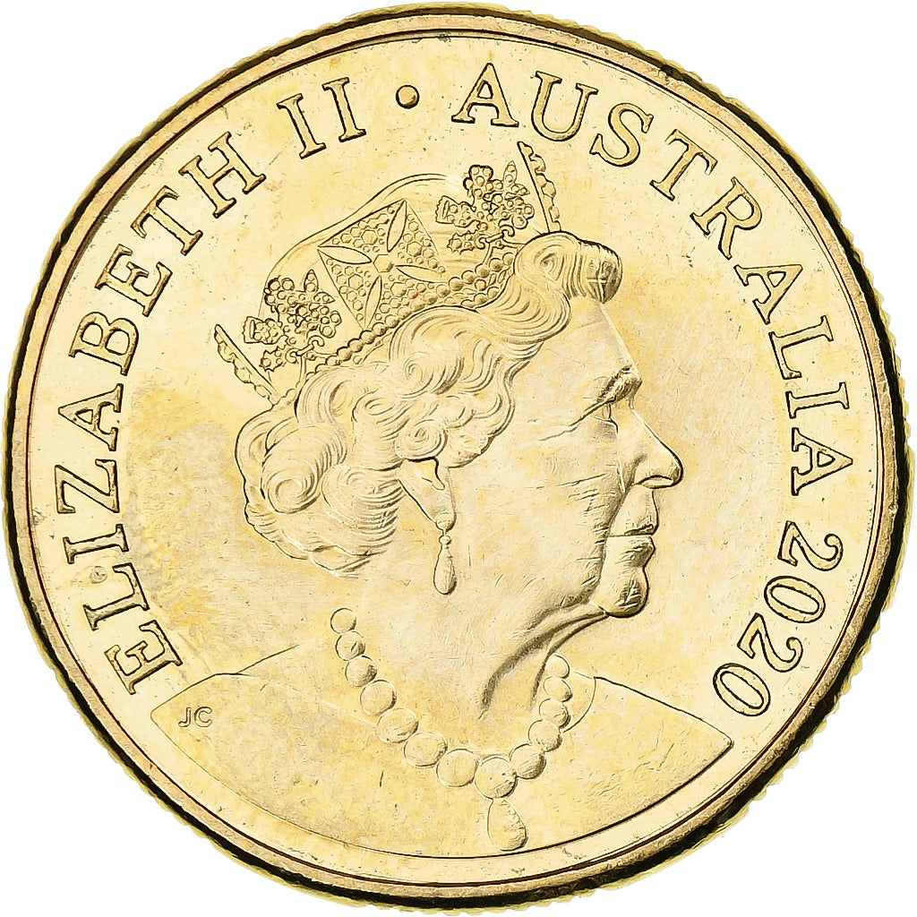 Australia, Dollar, Qantas, 2020, Bronzo-alluminio, SPL