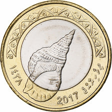 Maldive, 2 Rufiyaa, 2017, Bi-metallico, SPL