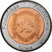 Ukraine, 500 Roubles, Non officielle, 2015, Russian Crimea, Bi-Metallic, UNZ