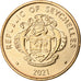 Seychelles, 10 Cents, 2021, Bronze Plated Steel, SPL