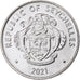 Seychelles, 25 Cents, 2021, Stainless Steel, UNZ