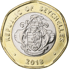Seychelles, 10 Rupees, 2018, Bi-metallico, SPL