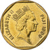 Fiji, Elizabeth II, Dollar, 1999, Aluminium-Brąz, MS(63), KM:73