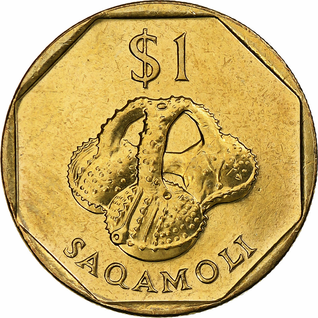 Fiji, Elizabeth II, Dollar, 1999, Aluminium-Brąz, MS(63), KM:73