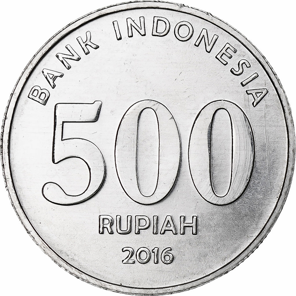 Indonésie, 500 Rupiah, 2016, Aluminium, SUP