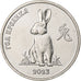Transnistria, Rouble, Year of the Rabbit, 2021, Nickel plated steel, MS(63)