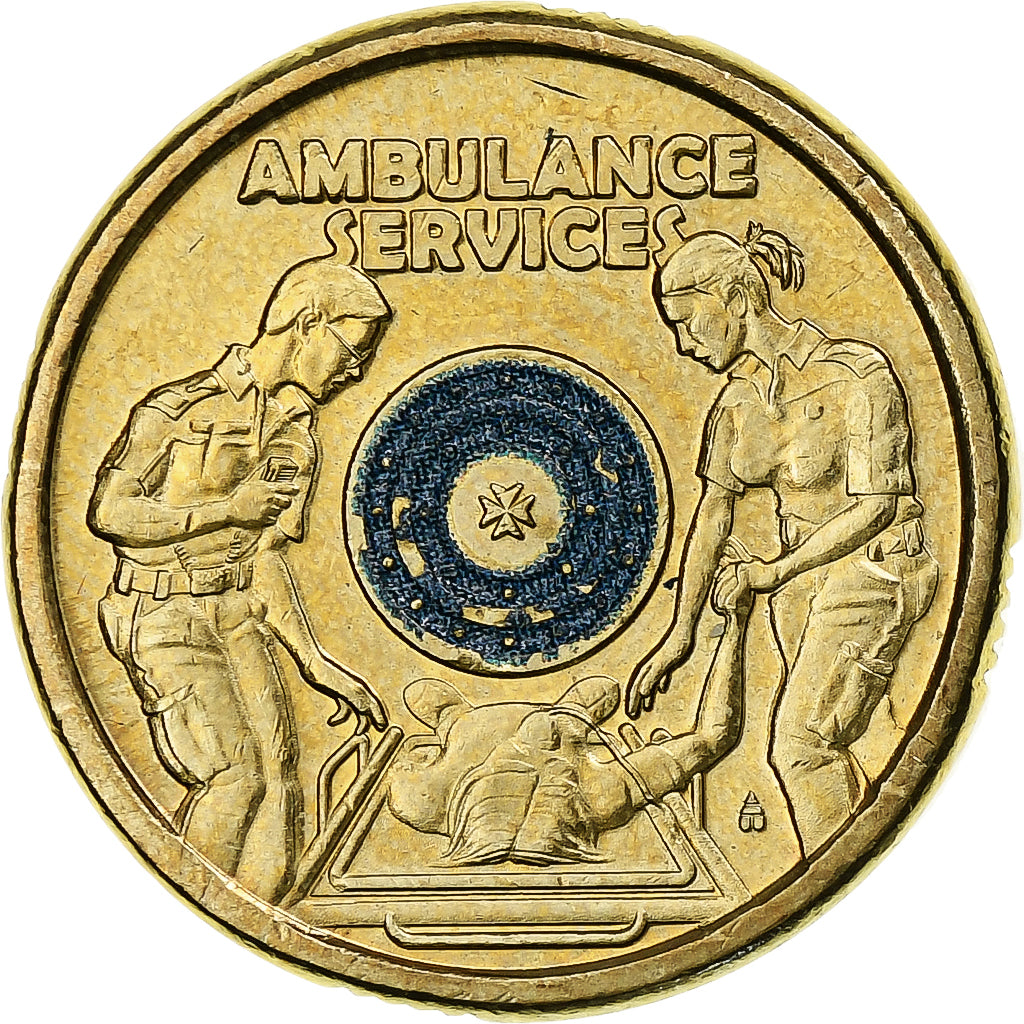 Australie, 2 Dollars, Ambulance, 2021, Bronze-Aluminium, SPL