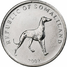 Somalilandia, 20 Shillings, 2002, Acero inoxidable, SC, KM:6