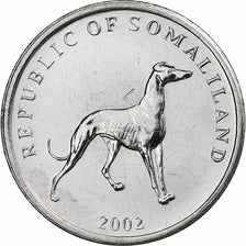 Somaliland, 20 Shillings, 2002, Stainless Steel, MS(63), KM:6
