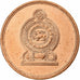 Sri Lanka, 25 Cents, 2005, Copper Plated Steel, UNZ, KM:141.2b