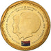 Netherlands Antilles, 5 Gulden, 2013, Utrecht, Bronze Plated Steel, MS(63)