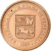 Venezuela, Centimo, 2007, Maracay, Copper Plated Steel, UNZ, KM:87