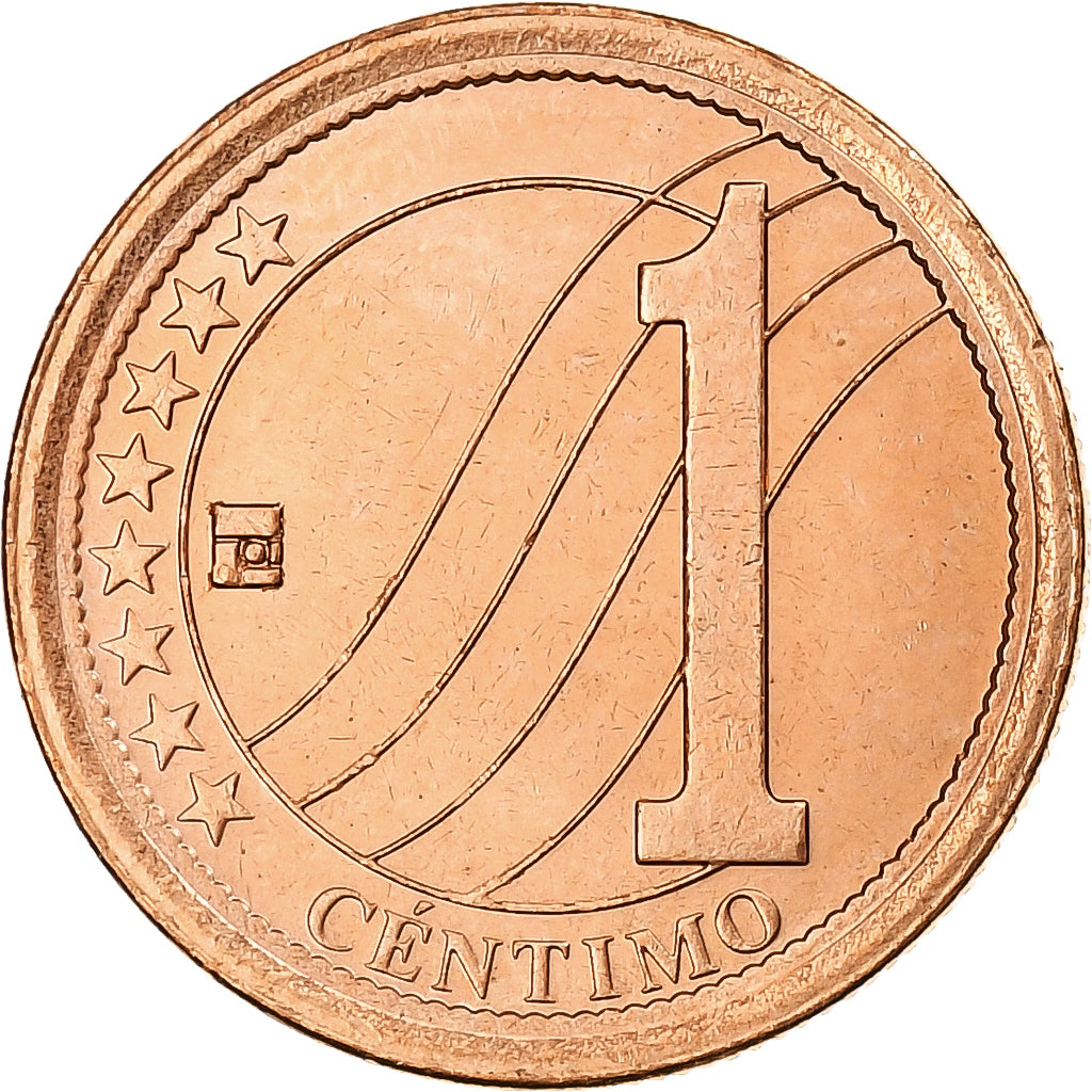 Venezuela, Centimo, 2007, Maracay, Copper Plated Steel, UNZ, KM:87