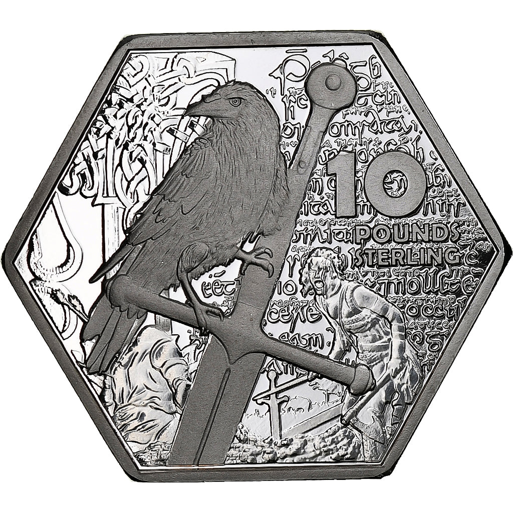 Ireland, 10 Pounds, 2023, Fantasy coinage, Silver Clad Copper-Nickel, MS(63)