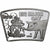Bahama's, 20 Dollars, 2023, Fantasy coinage, Silver plated copper-nickel, UNC-