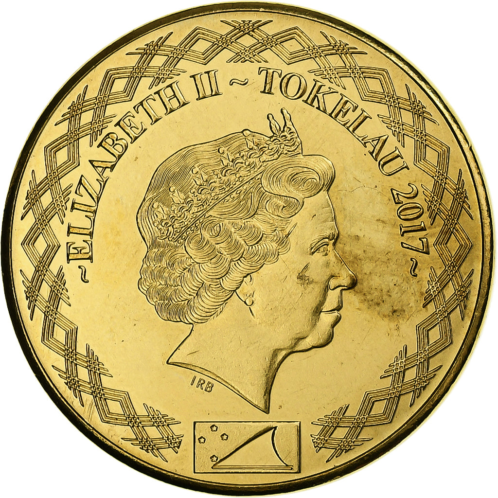 Tokelau, 2 Dollars, 2017, Alluminio-bronzo, SPL