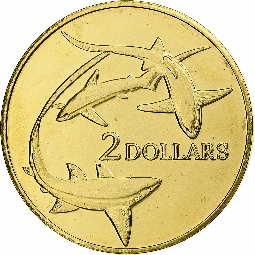 Tokelau, 2 Dollars, 2017, Alluminio-bronzo, SPL