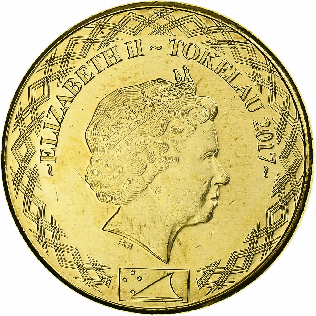 Tokelau, Dollar, 2017, Aluminium-Brąz, MS(63)