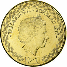 Tokelau, Dollar, 2017, Aluminum-Bronze, UNZ