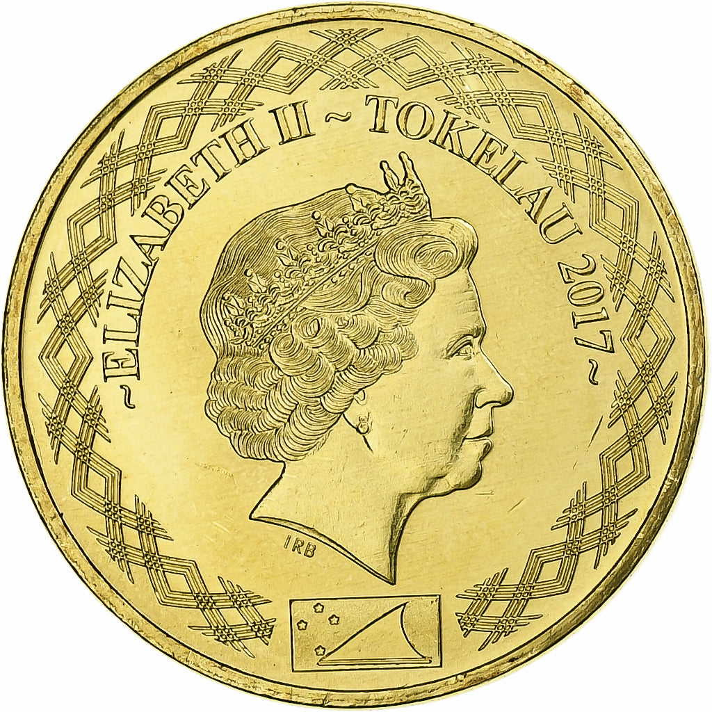 Toquelau, Dollar, 2017, Alumínio-Bronze, MS(63)