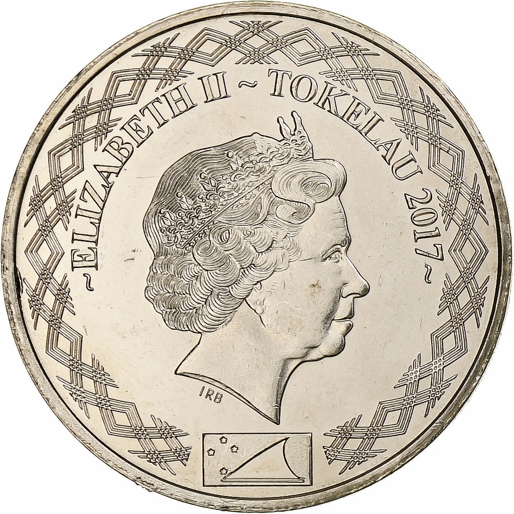 Tokelau, 50 Cents, 2017, Copper-nickel, MS(63)