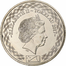 Tokelau, 50 Cents, 2017, Copper-nickel, MS(63)
