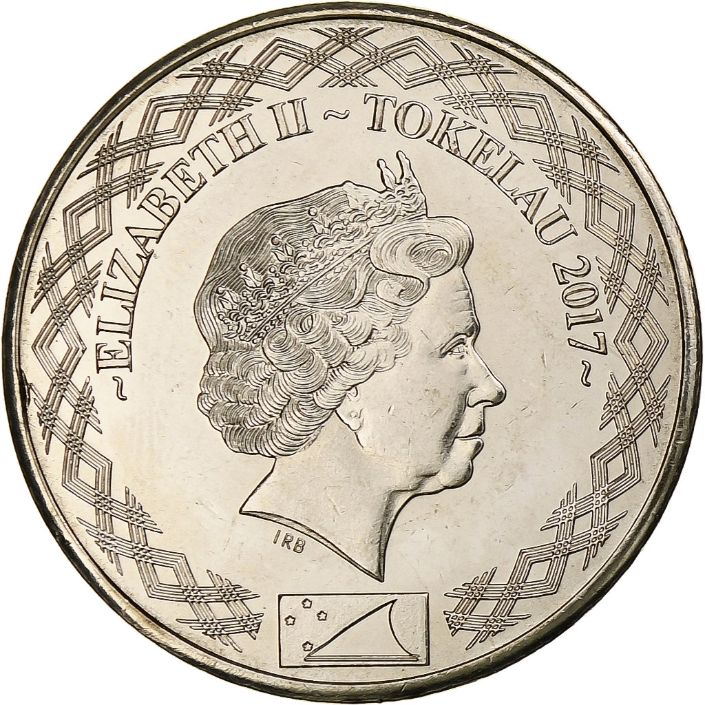 Tokelau, 50 Cents, 2017, Cupro-nikkel, UNC-