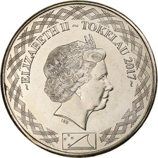 Tokelau, 50 Cents, 2017, Cupro-nikkel, UNC-