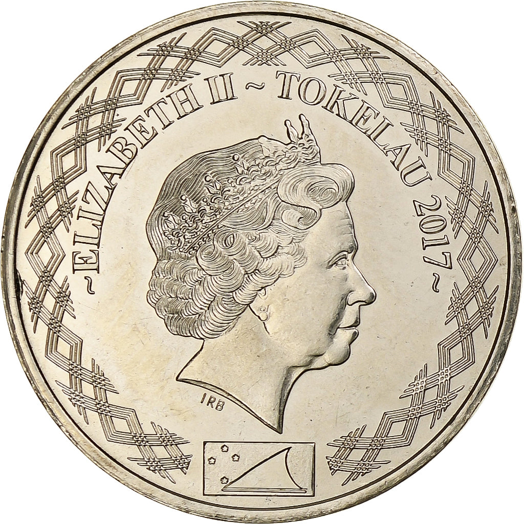 Toquelau, 50 Cents, 2017, Cobre-níquel, MS(63)