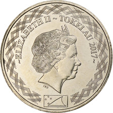 Tokelau, 50 Cents, 2017, Cobre - níquel, SC