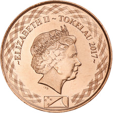 Toquelau, 10 Cents, 2017, Bronze, MS(63)
