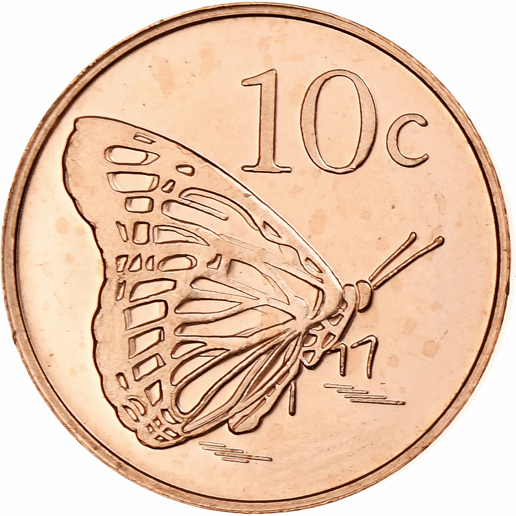 Tokelau, 10 Cents, 2017, Bronzo, SPL