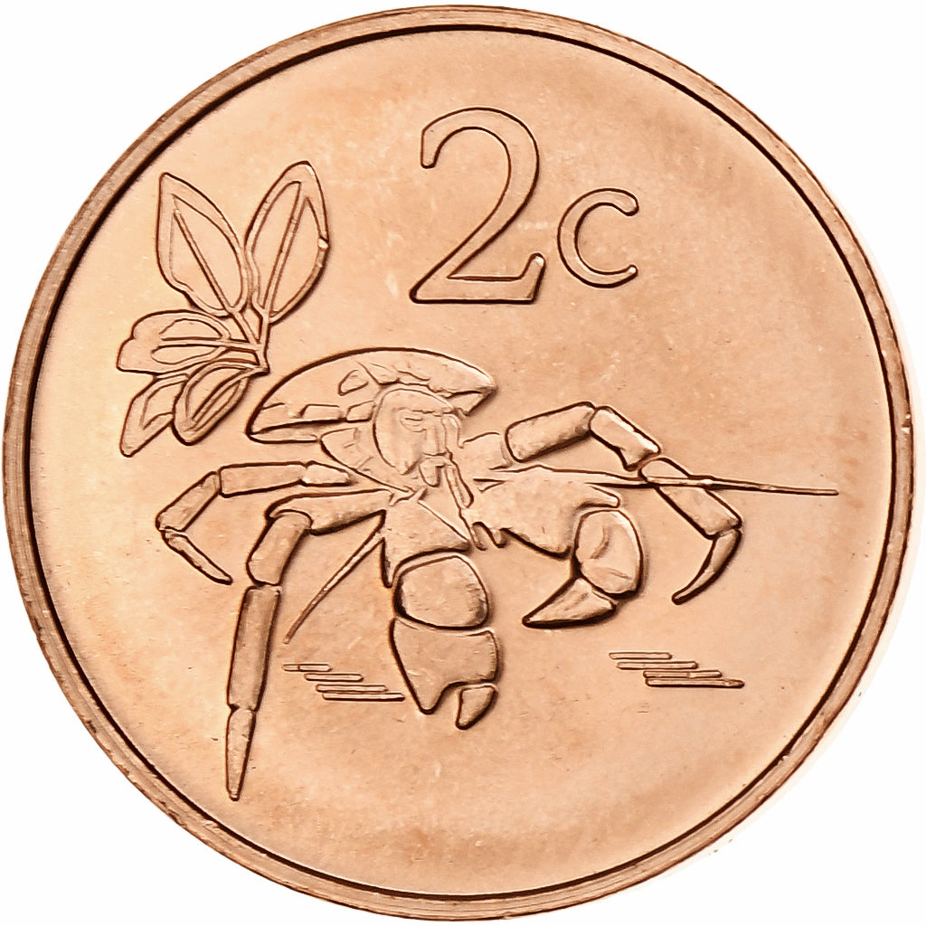 Tokelau, 2 Cents, 2017, Bronzen, UNC-