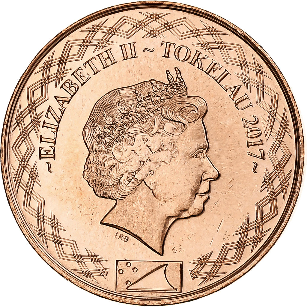 Tokelau, 2 Cents, 2017, Brązowy, MS(63)