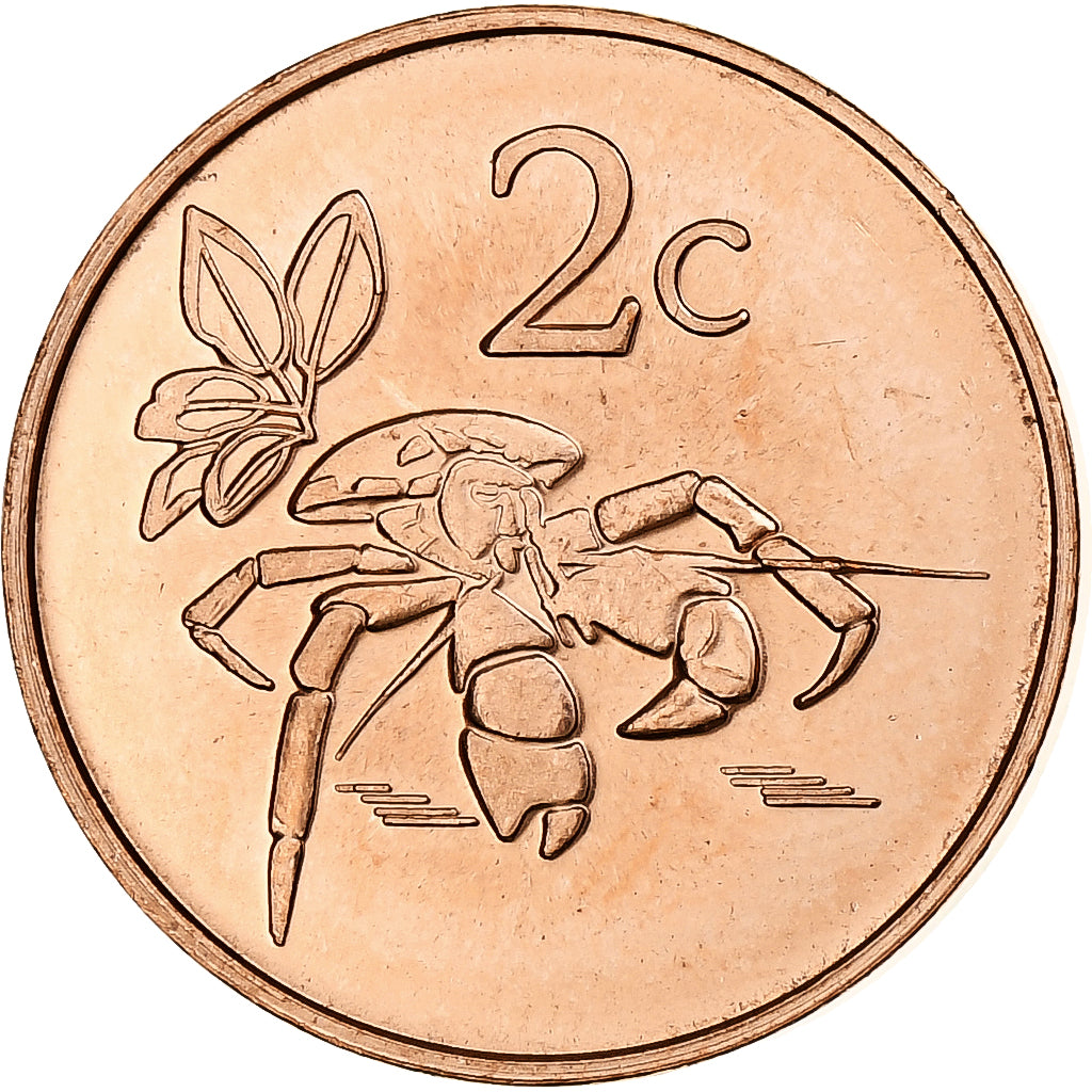 Tokelau, 2 Cents, 2017, Brązowy, MS(63)