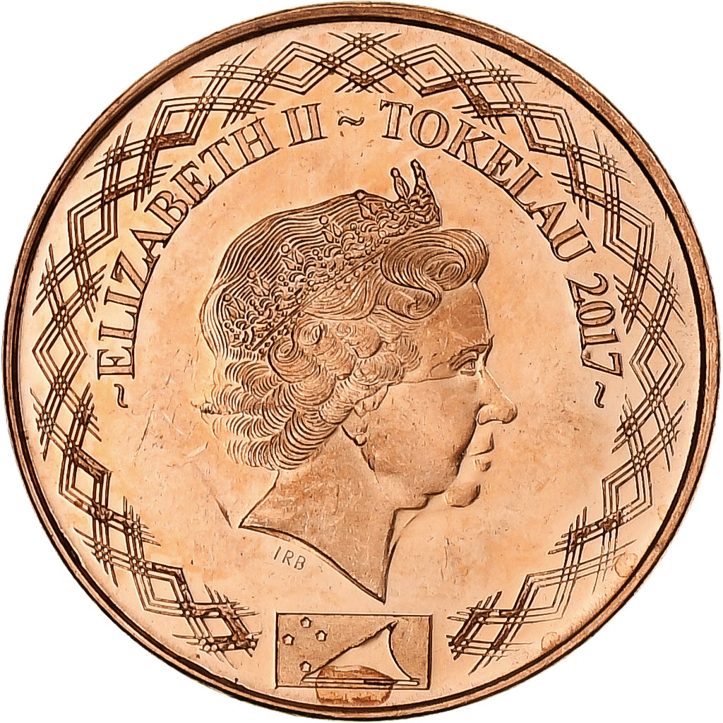 Tokelau, Cent, 2017, Bronzen, UNC-
