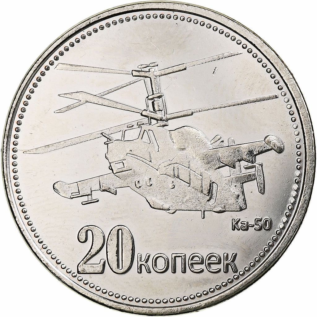 Rússia, 20 Kopeks, 2015, Novorossiya, Cobre-níquel, MS(63)