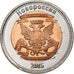 Russland, 25 Kopeks, 2015, Novorossiya, Bi-Metallic, UNZ