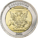 Rusland, 50 Kopeks, 2015, Novorossiya, Bi-Metallic, UNC-