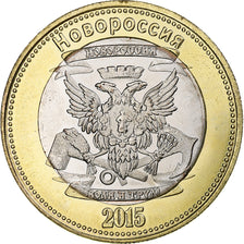Rusland, Rouble, 2015, Novorossiya, Bi-Metallic, UNC-