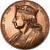 Frankreich, Medaille, Les Rois de France, Charles IV, Bronze, Caqué, VZ