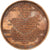 Frankreich, Medaille, Les Rois de France, Louis I, 1839, Bronze, Caqué, SS+
