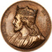 Frankreich, Medaille, Les Rois de France, Eudes, 1839, Bronze, Caqué, SS+