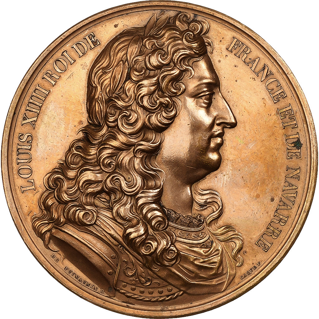 Frankreich, Medaille, Les rois de France, Louis XIV, Bronze, Depuymaurin