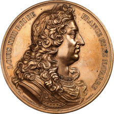 Frankreich, Medaille, Les rois de France, Louis XIV, Bronze, Depuymaurin