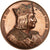 Francia, medalla, Les Rois de France, Philippe II, 1838, Cobre, Caqué, MBC+
