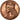 France, Medal, Les rois de France, Childebert II, 1840, Copper, Caqué